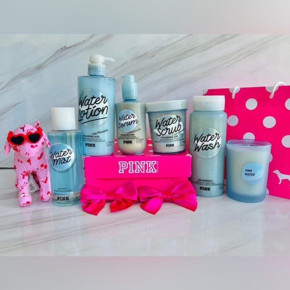 PINK Victoria's Secret Water Body Care Set